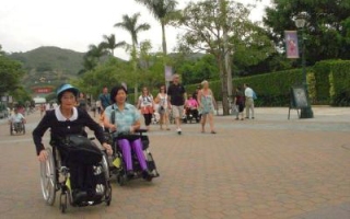 Hong Kong’s disabled-friendly infrastructure and facilities make it a popular holiday destination for the disabled. —Sia Siew Chin