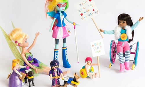 Toy Like Me have specially modified toys to positively reflect disability