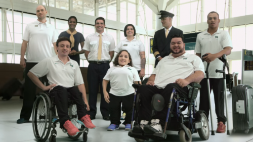 Atletas Paralímpicos participam da campanha de acessibilidade da Associação Brasileira das Empresas Aéreas (ABEAR)