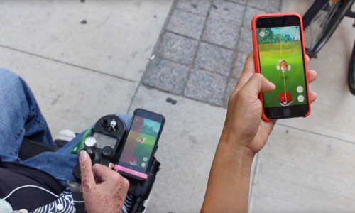 Pokémon GO is an electronic game free-to-play augmented reality facing smartphones, now accessible to wheelchair users